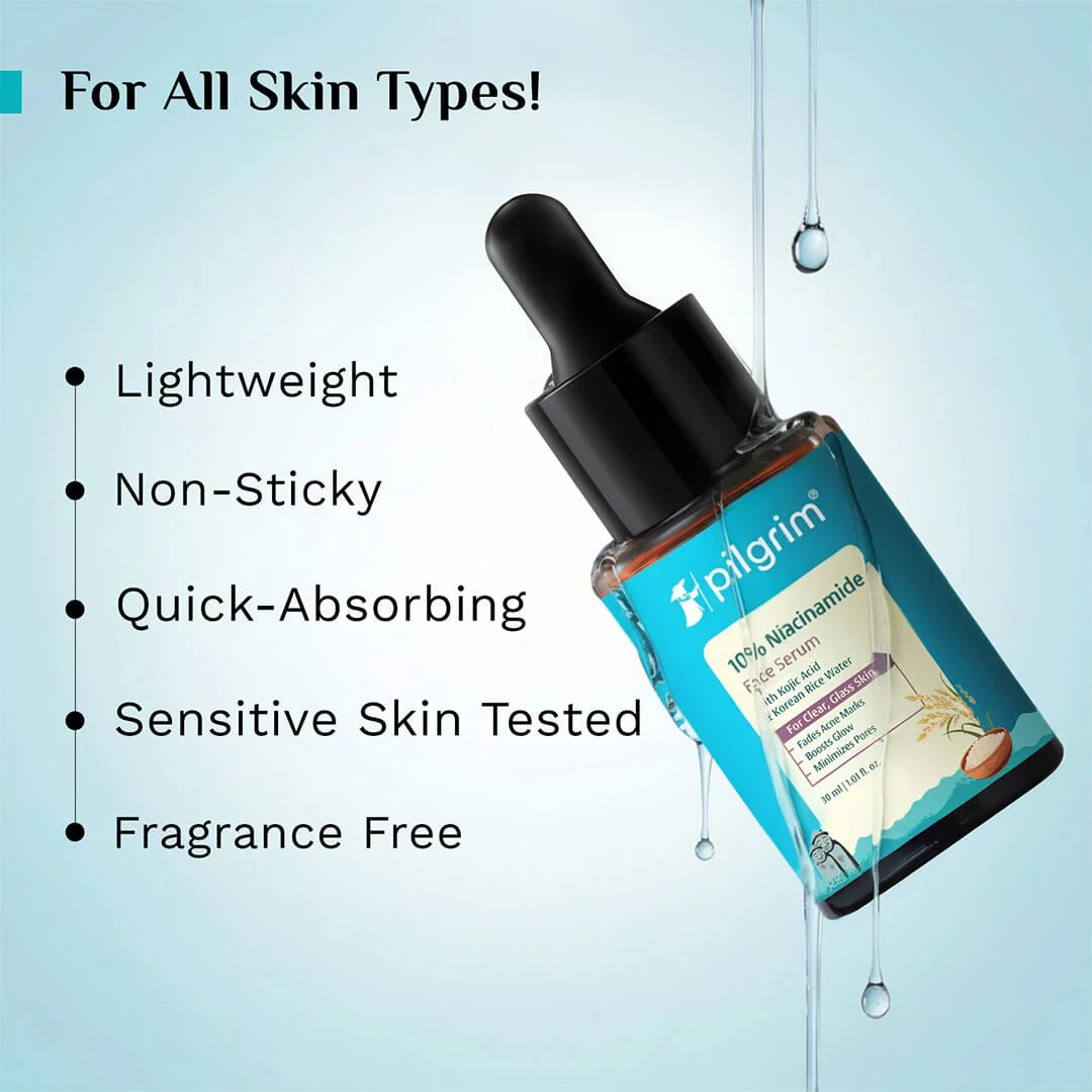 10% Niacinamide Face Serum With Kojic Acid & Korean Rice Water - Image 9