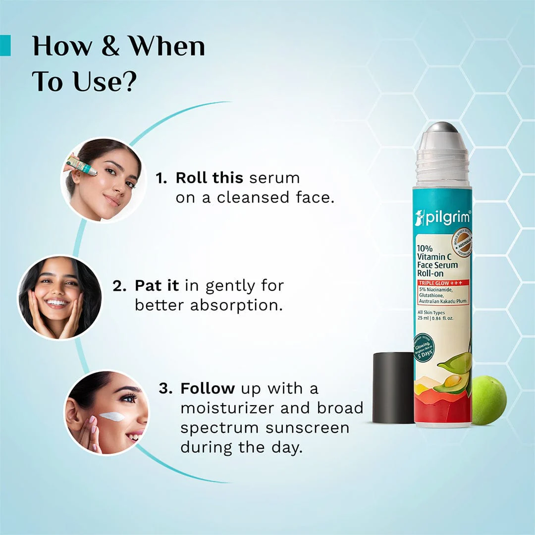 10% Vitamin C Face Serum For Triple Glow+++ - Image 13