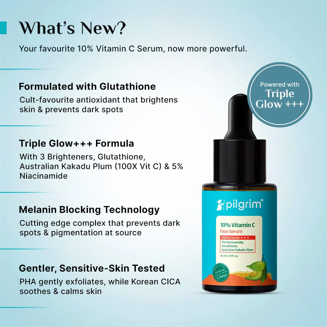 10% Vitamin C Face Serum For Daily Brightness - Image 3