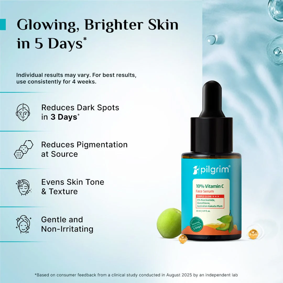 10% Vitamin C Face Serum For Daily Brightness - Image 4