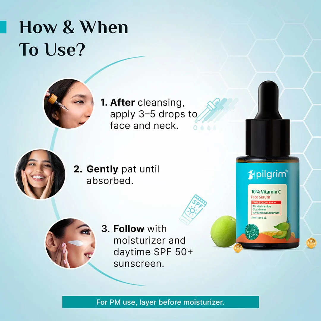 10% Vitamin C Face Serum For Daily Brightness - Image 9