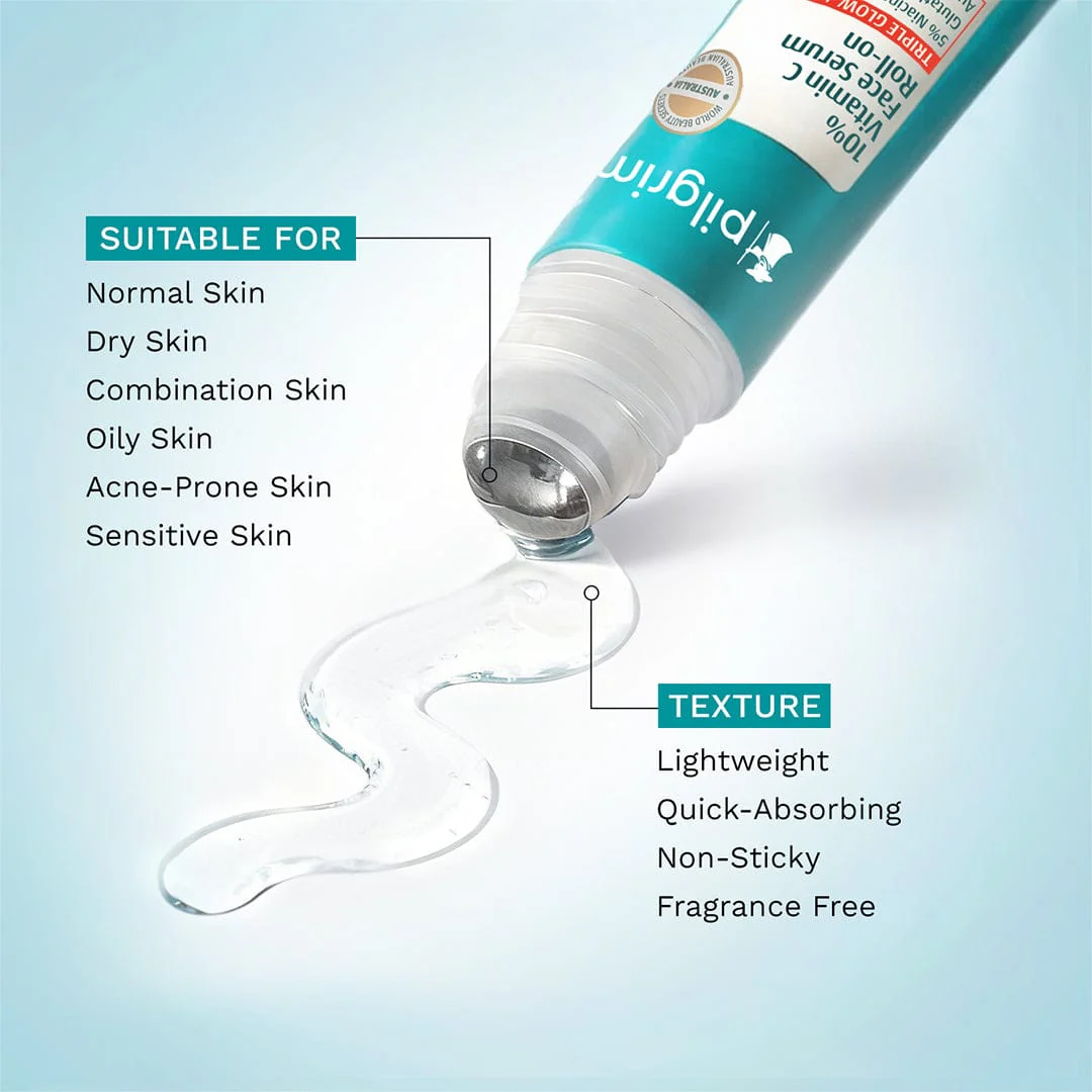 10% Vitamin C Face Serum Roll-On - Image 5