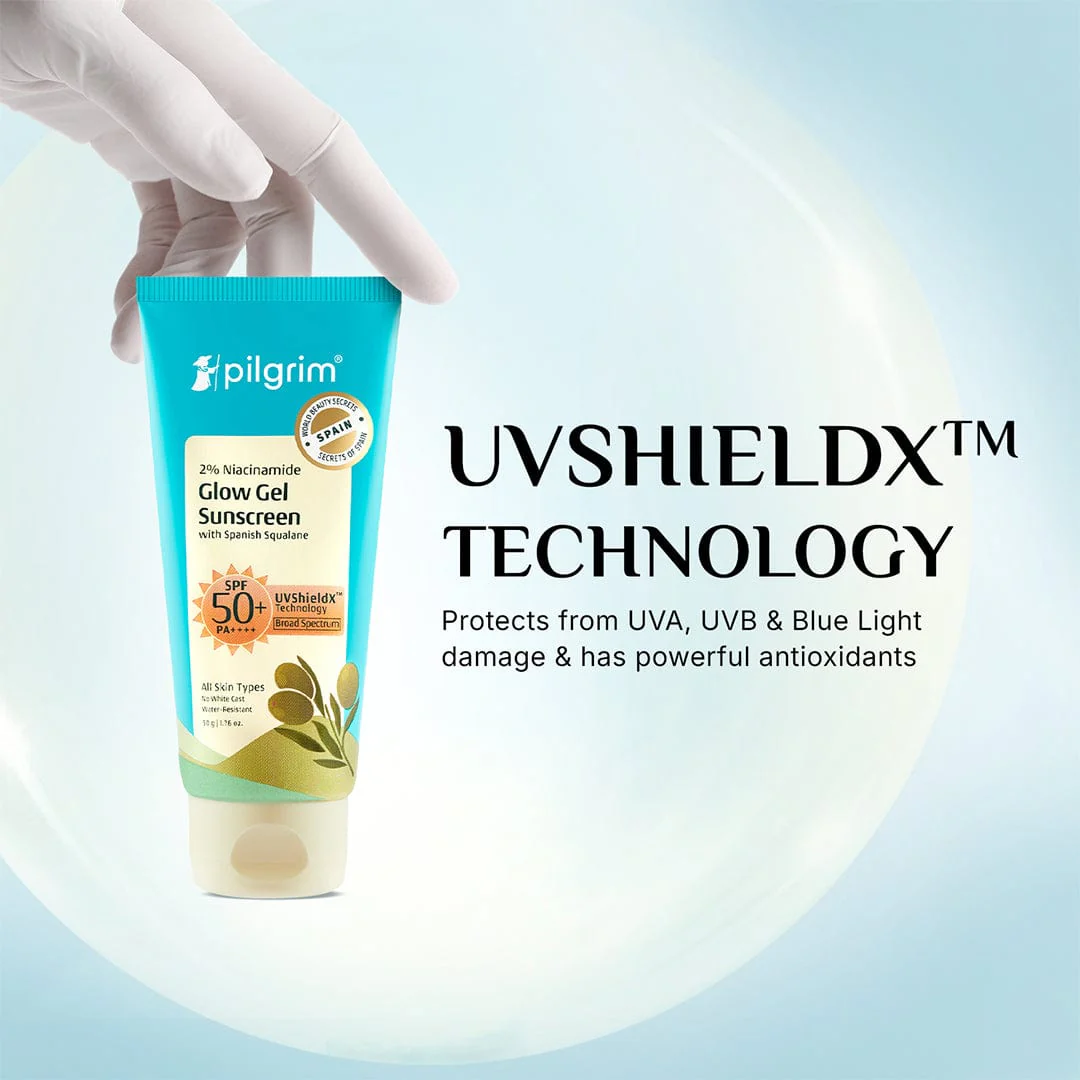 2% Niacinamide Glow Gel Sunscreen SPF 50+ PA+++ - Image 3