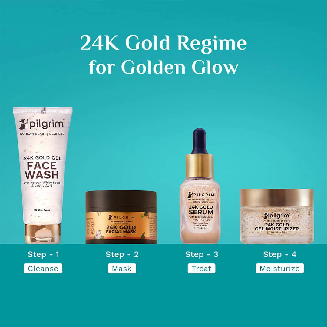 24K Gold Facial Mask - 50gm - Image 8