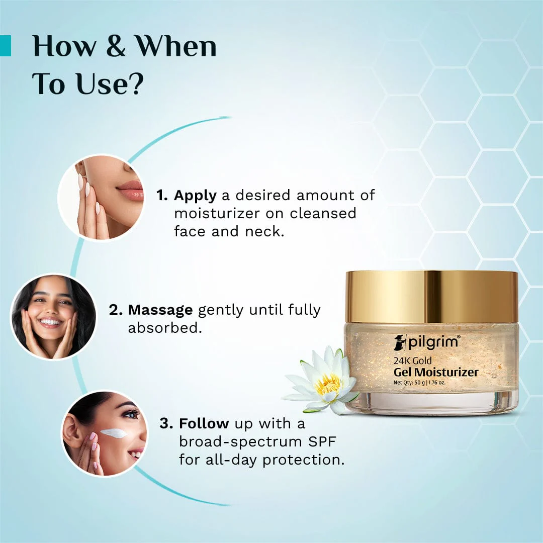 24K Gold Gel Moisturizer - Image 6