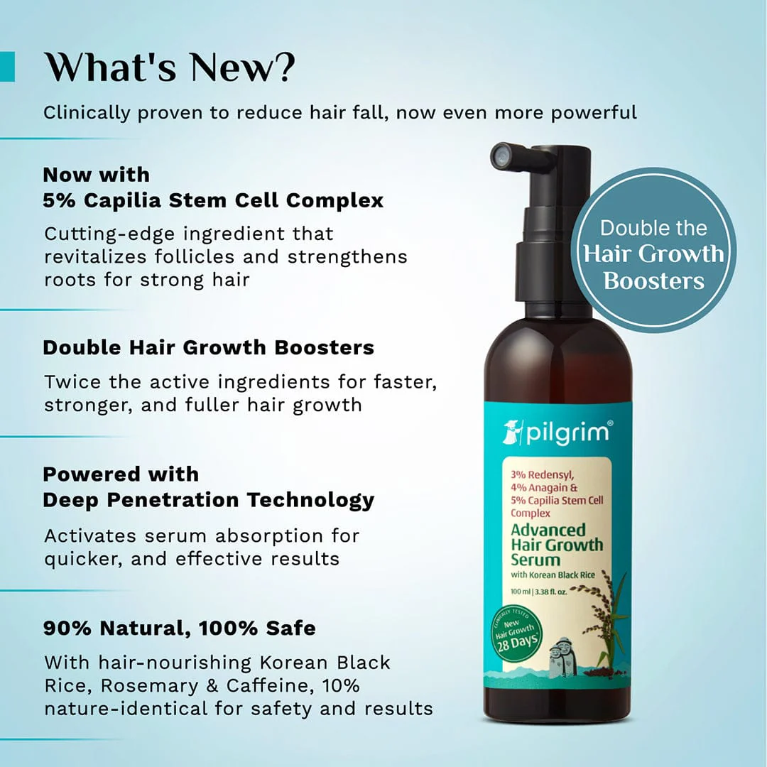 3% Redensyl & 4% Anagain Advanced Hair Growth Serum 100 ml - Image 3