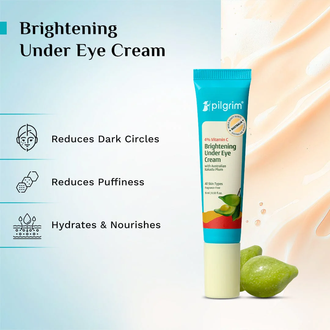 4% Vitamin C Brightening Under Eye Cream - Image 3