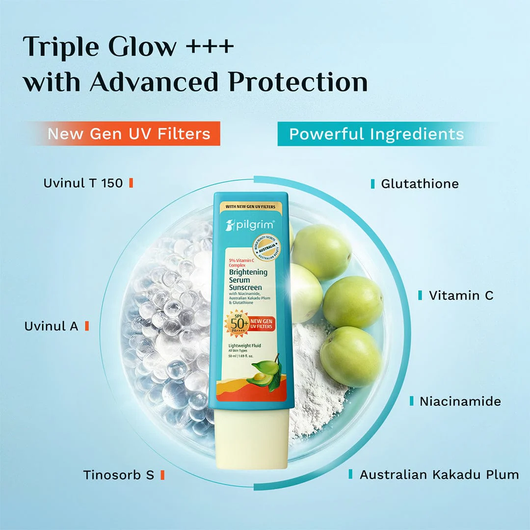 5% Vitamin C Complex Brightening Serum Sunscreen SPF 50+ PA++++ - Image 6