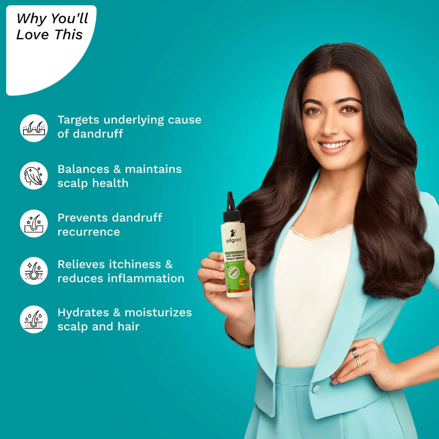 Australian Tea Tree  Anti-Dandruff Scalp Serum - Image 3