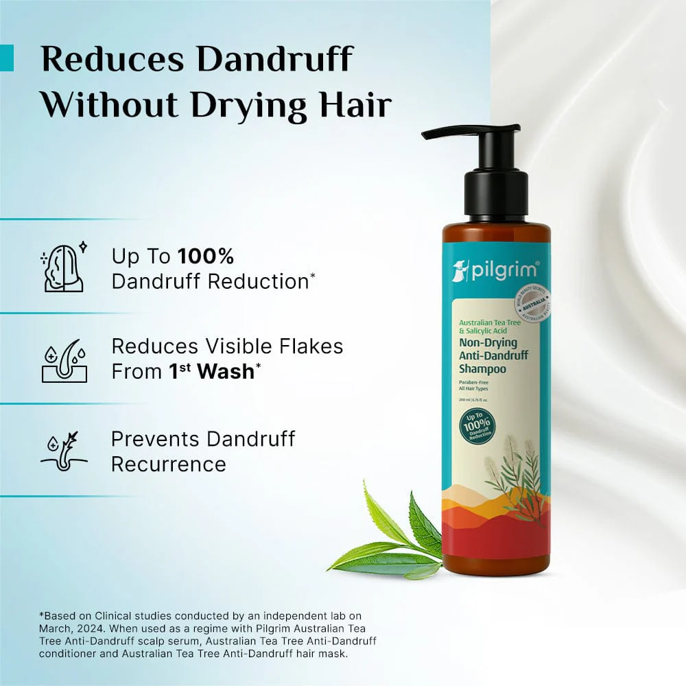 Australian Tea Tree Non-Drying Anti-Dandruff Shampoo - Image 6