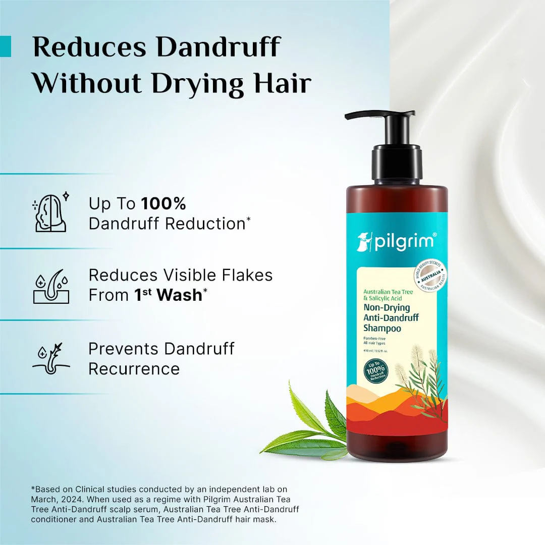 Australian Tea Tree Non-Drying Anti-Dandruff Shampoo - Image 7
