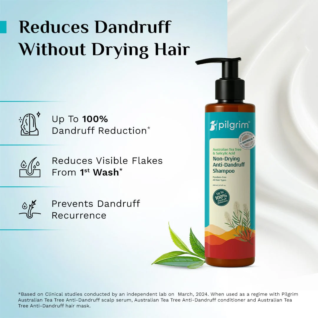 Australian Tea Tree Non-Drying Anti-Dandruff Shampoo - Image 9