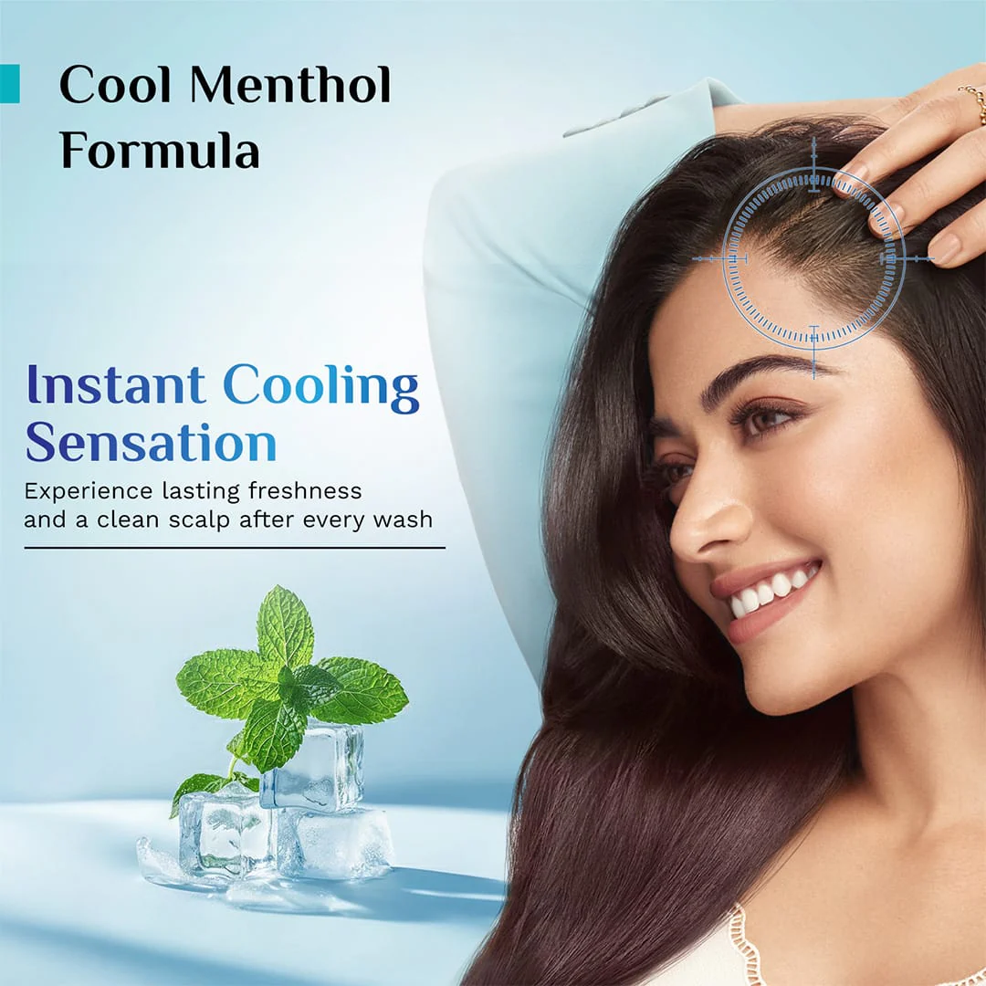 Australian Tea Tree Non-Drying Anti-Dandruff Shampoo Cool Menthol - 400ml - Image 4