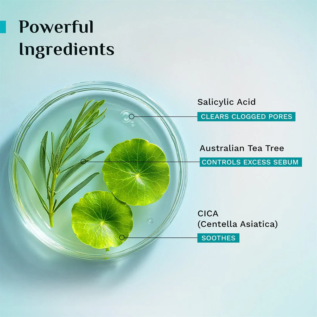 Australian Tea Tree Oil-Balance Gel Face Wash - Image 3