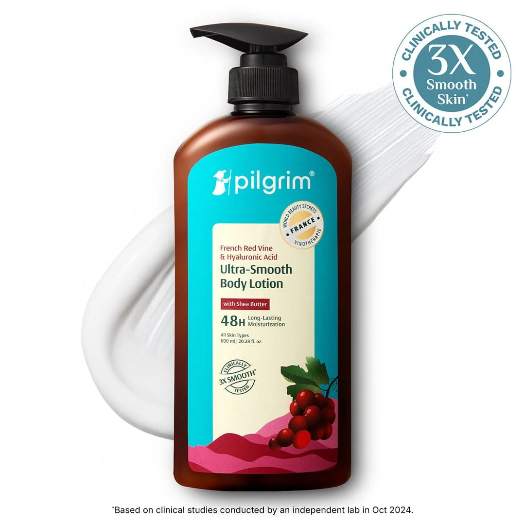 French Red Vine & Hyaluronic Acid Ultra-Smooth Body Lotion - Image 2