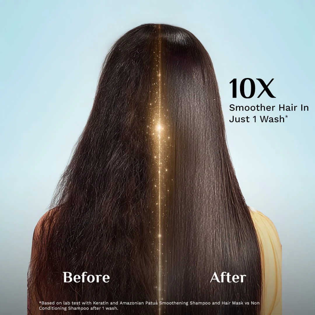 Keratin & Amazonian Patuá Smoothening Shampoo - 400ml - Image 6