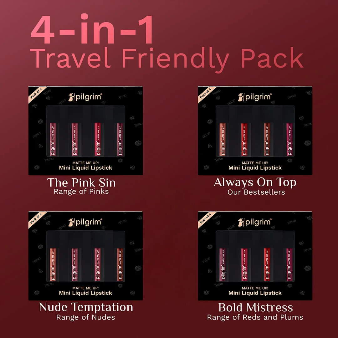 Matte Me Up! Liquid lipstick 4 in 1 pack (minis) - Image 15