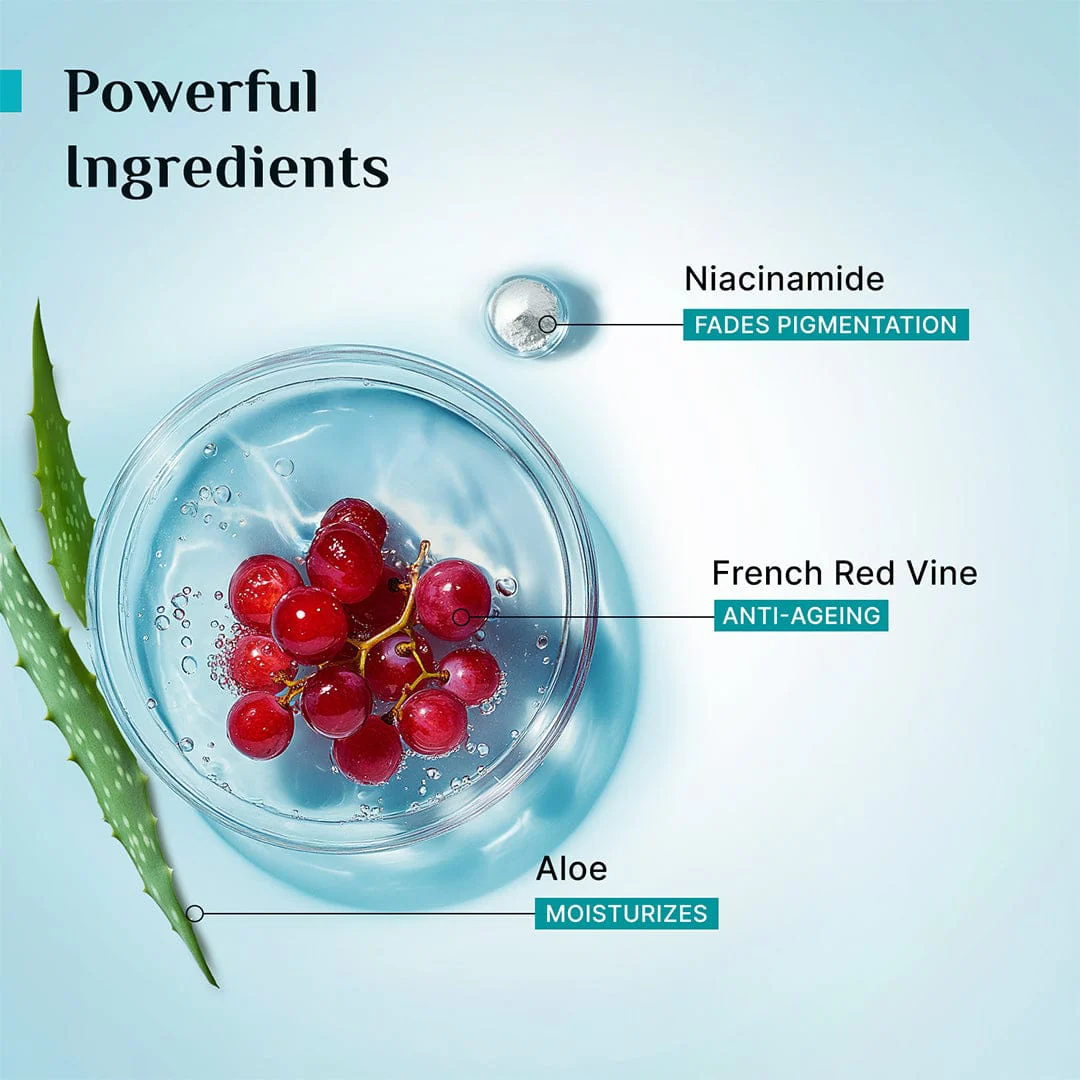 Red Vine Face Mist & Toner with Niacinamide (Vit. B3) & Aloe - Image 4