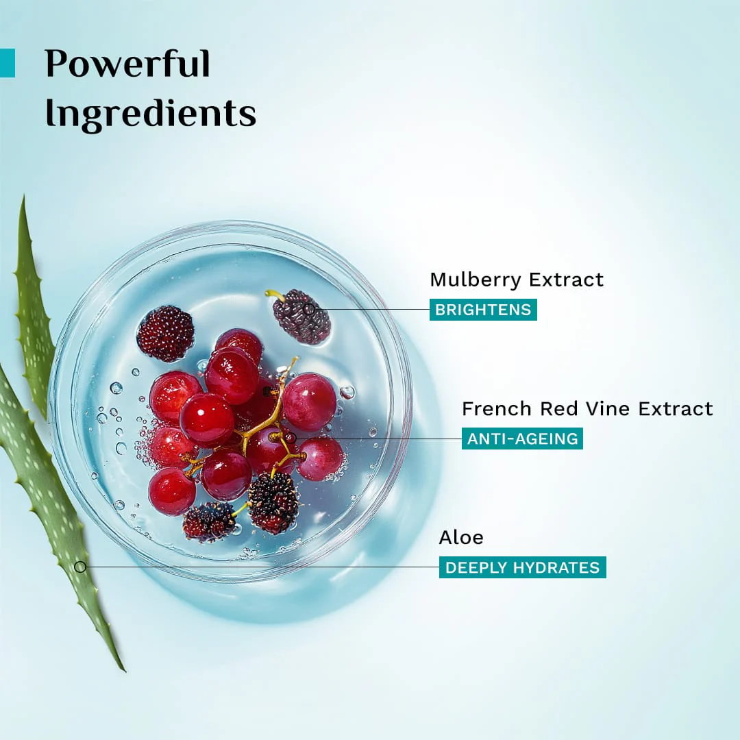 Red Vine Face Scrub + Face Wash Combo - Image 5