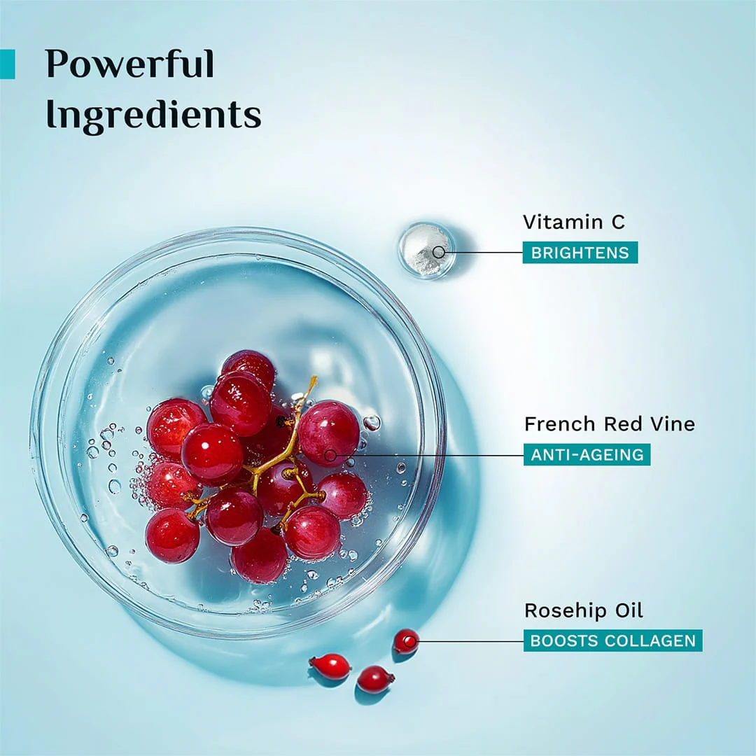 Red Vine Youthful Glow Moisturizer with Vitamin C - Image 4