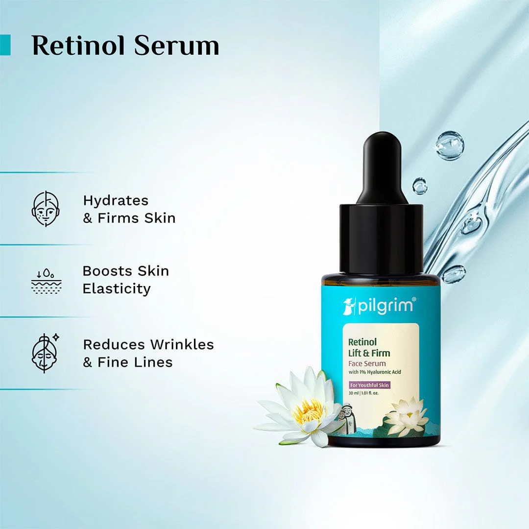 Retinol & Hyaluronic Acid Lift & Firm Serum - Image 3