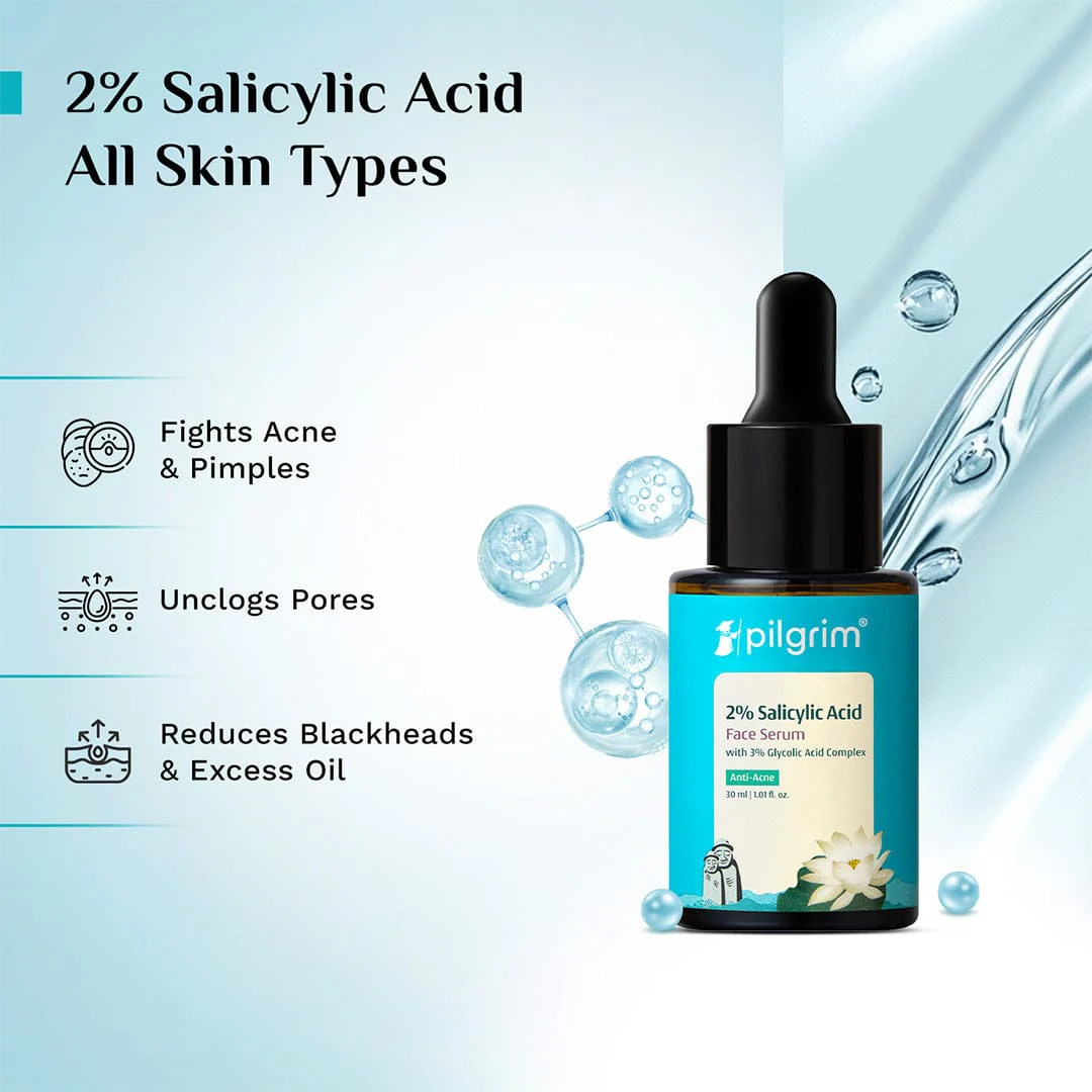 2% Salicylic Acid Anti-Acne Face Serum - Image 3