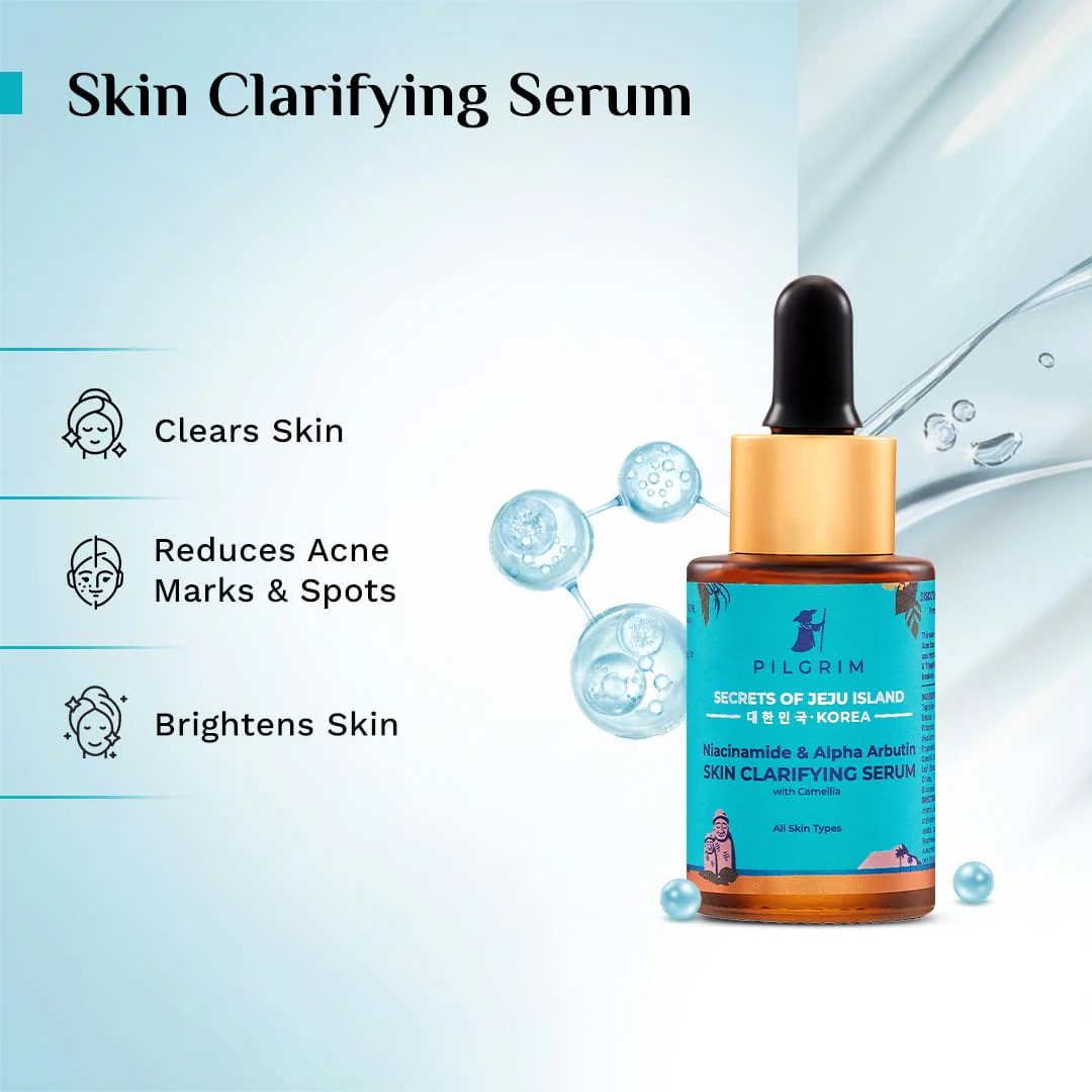 Skin Clarifying Serum & Face Wash Combo - Image 2