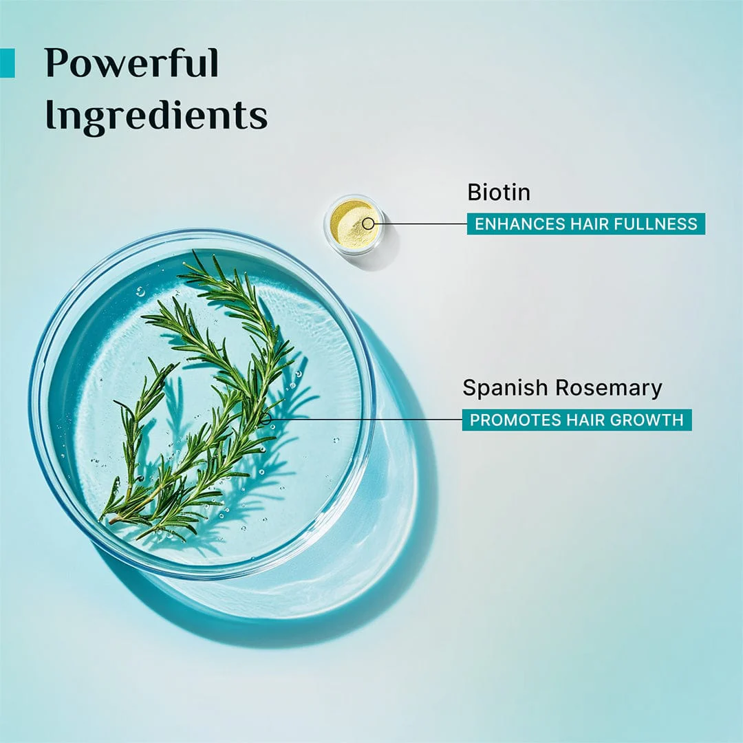 Spanish Rosemary & Biotin Anti-Hairfall Shampoo - Image 8