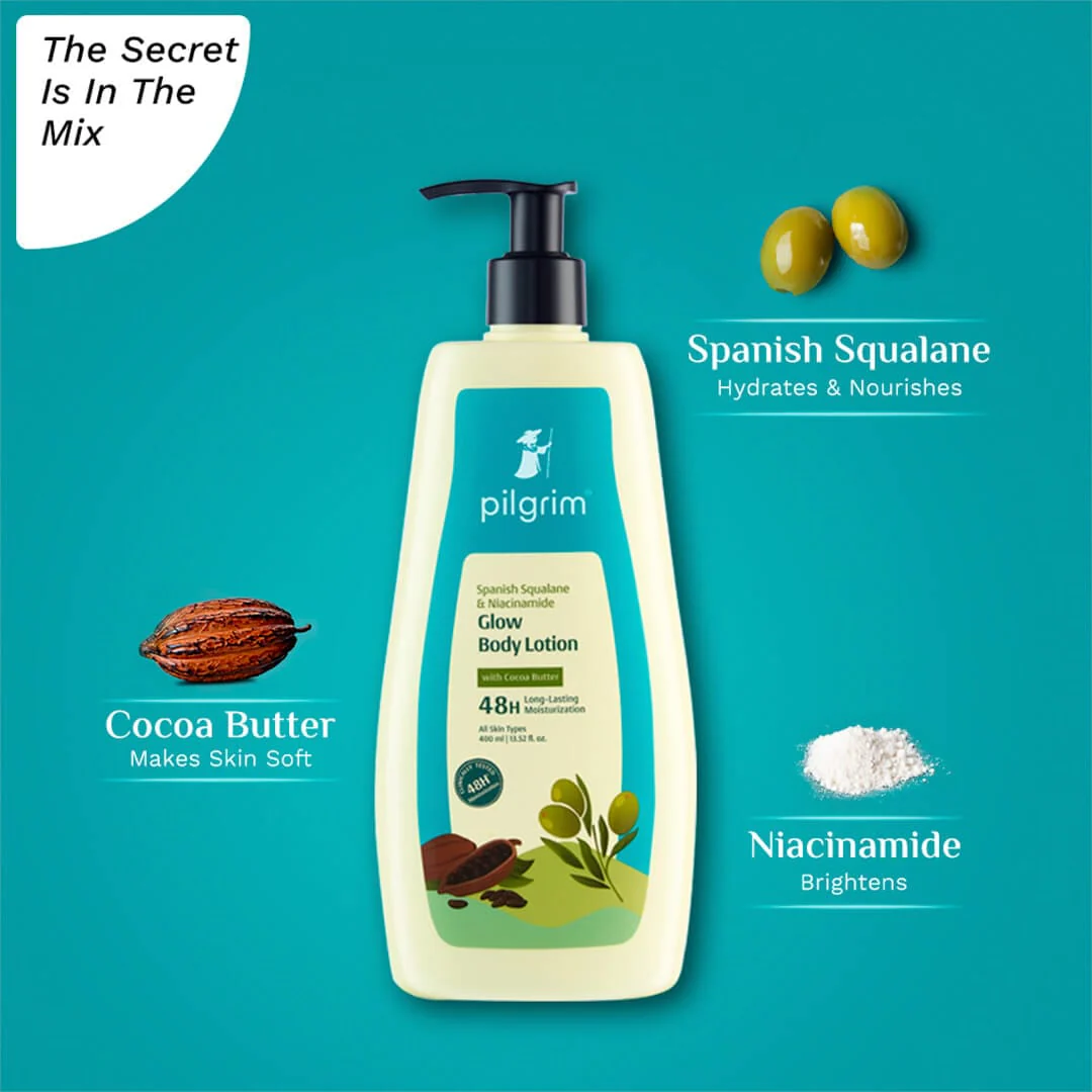 Spanish Squalane & Niacinamide Glow Body Lotion - Image 4