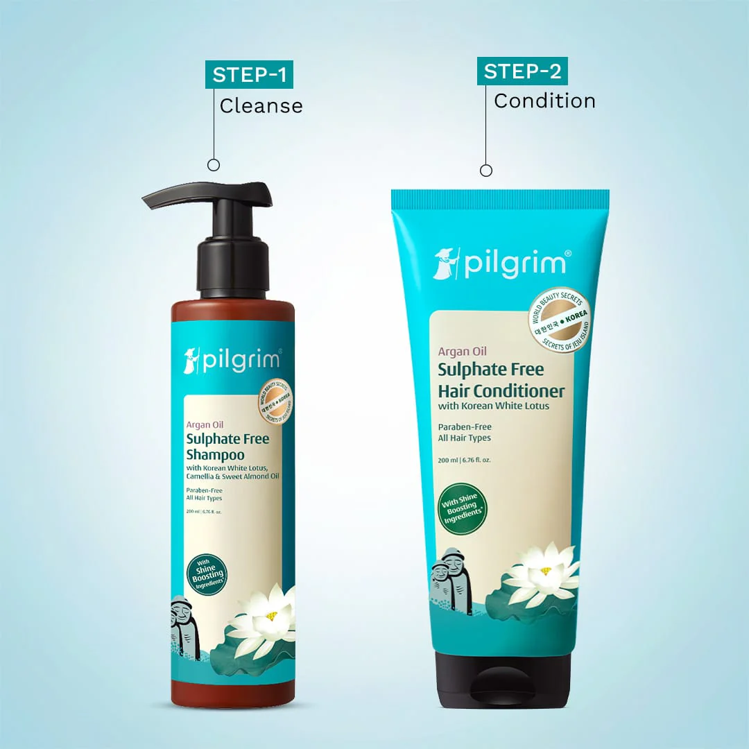 Sulphate Free Shampoo  & Argan Oil Conditioner - Image 5
